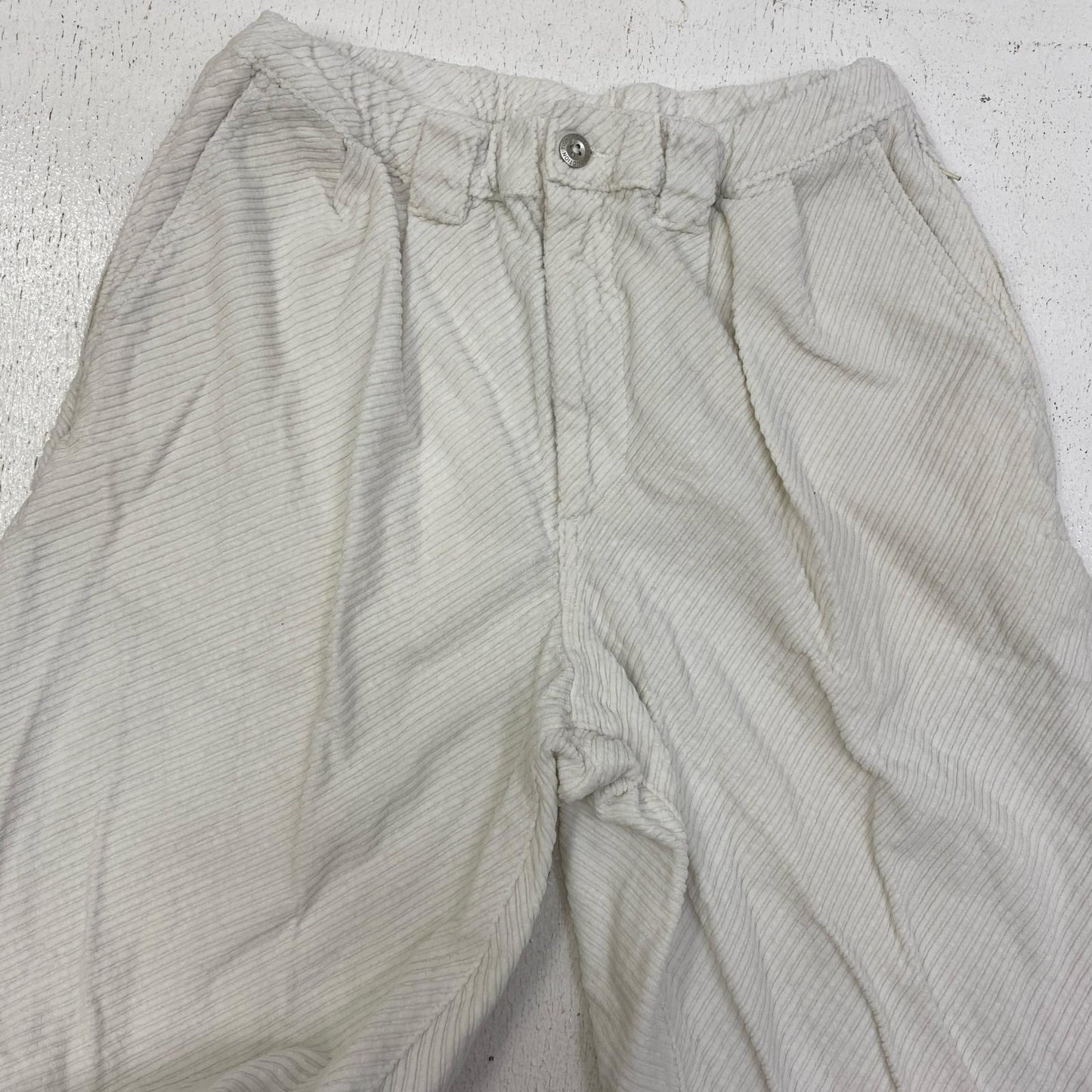 TIGHTBOOTH PRODUCTION | タイトブースプロダクション BIAS CORD BAGGY SLACKS パンツ ホワイト サイズ：M【加古川店】