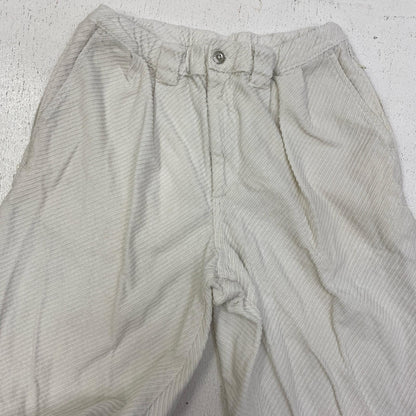 TIGHTBOOTH PRODUCTION | タイトブースプロダクション BIAS CORD BAGGY SLACKS パンツ ホワイト サイズ：M【加古川店】