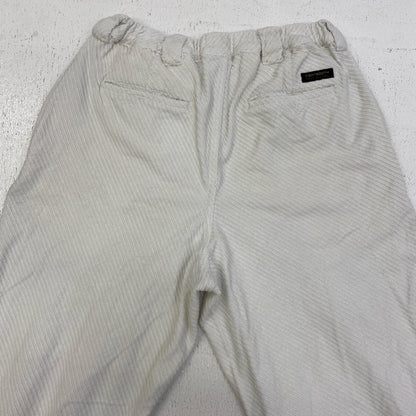 TIGHTBOOTH PRODUCTION | タイトブースプロダクション BIAS CORD BAGGY SLACKS パンツ ホワイト サイズ：M【加古川店】