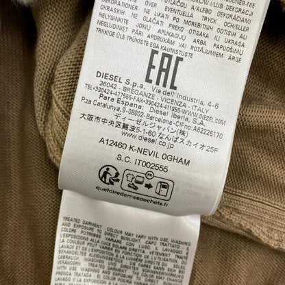 DIESEL | ディーゼル クルーネックニットK-NEVIL ニット A12460 K-NEVIL ベージュ サイズ：M【加古川店】