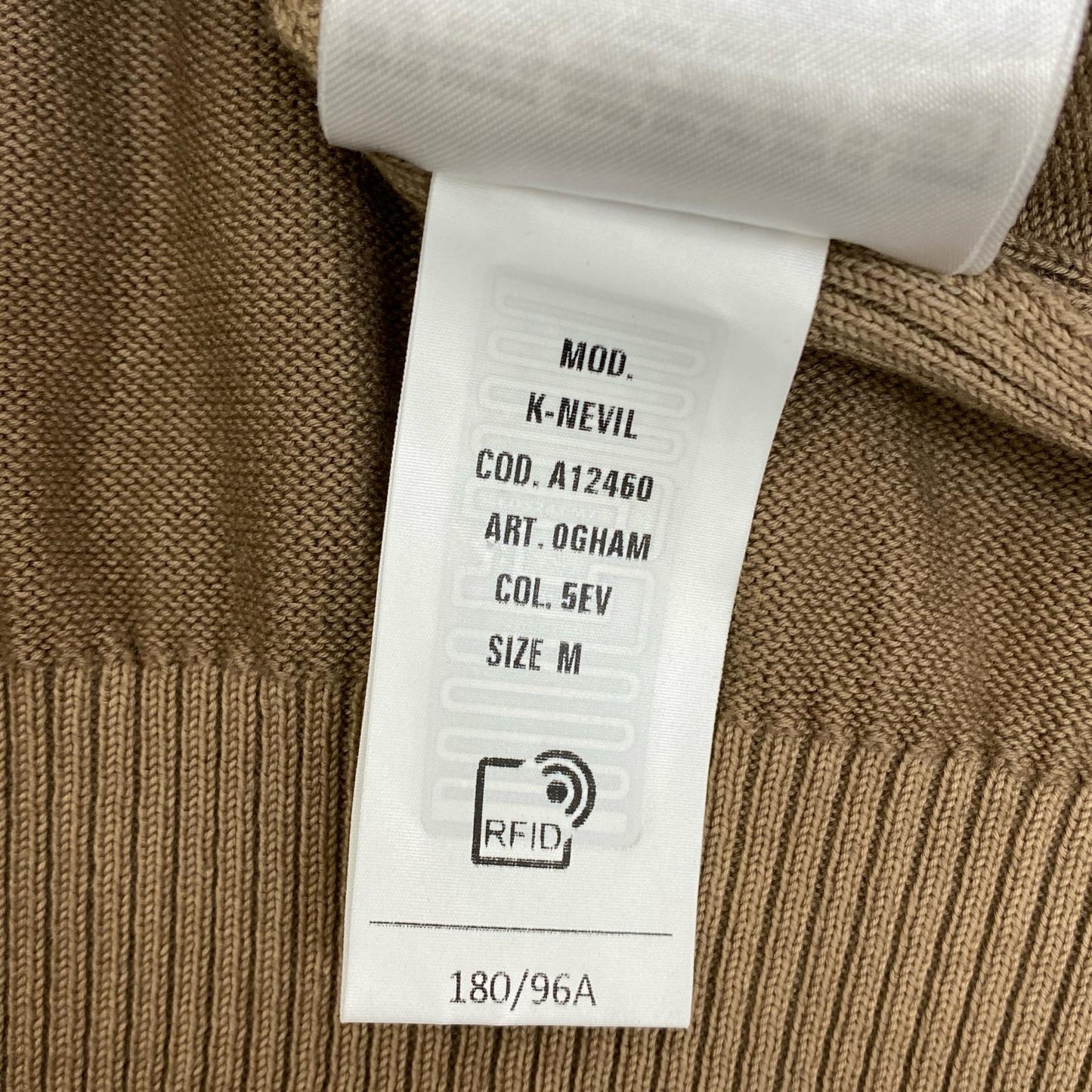 DIESEL | ディーゼル クルーネックニットK-NEVIL ニット A12460 K-NEVIL ベージュ サイズ：M【加古川店】
