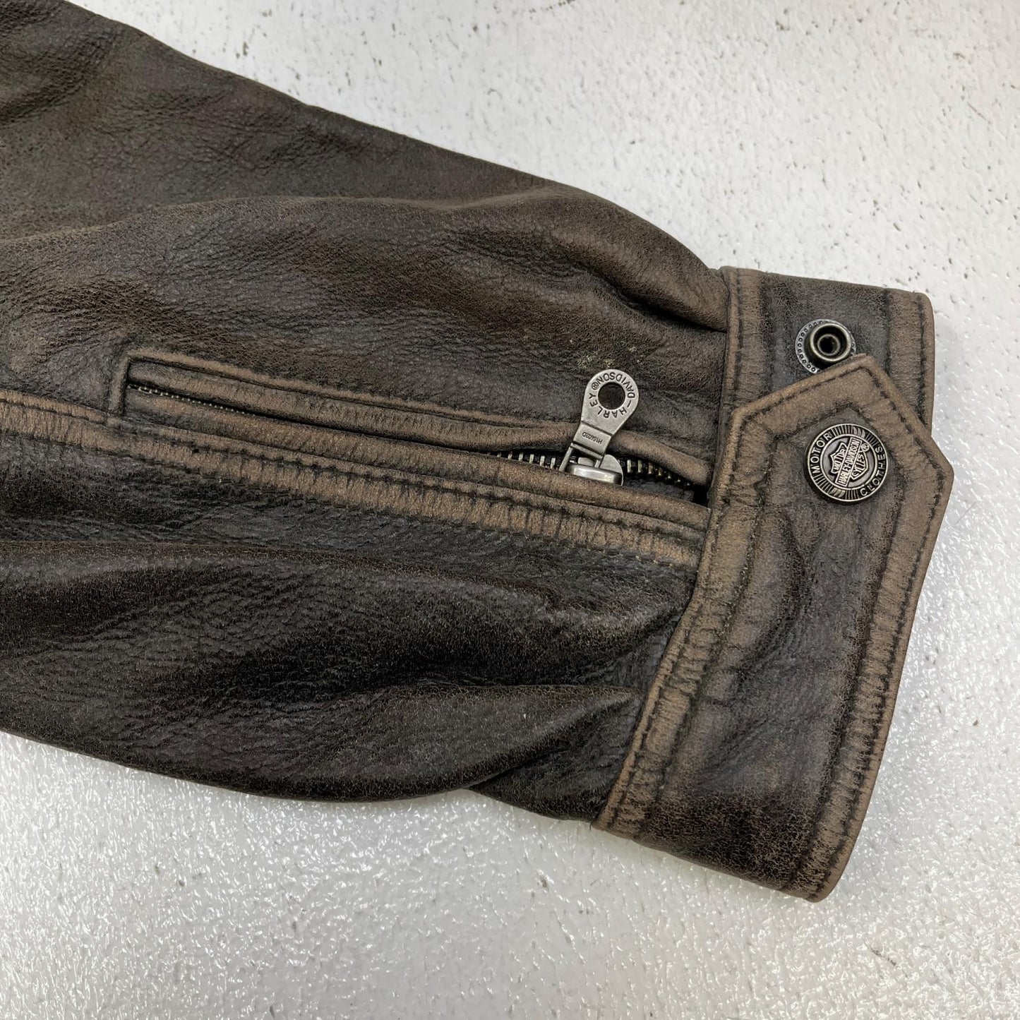 HARLEY-DAVIDSON | ハーレーダビットソン レザー ブラウン サイズ：XL【加古川店】