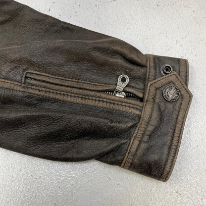 HARLEY-DAVIDSON | ハーレーダビットソン レザー ブラウン サイズ：XL【加古川店】