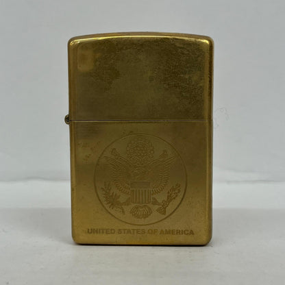 ZIPPO | ジッポ アメリカ国章 ライター ゴールド【加古川店】