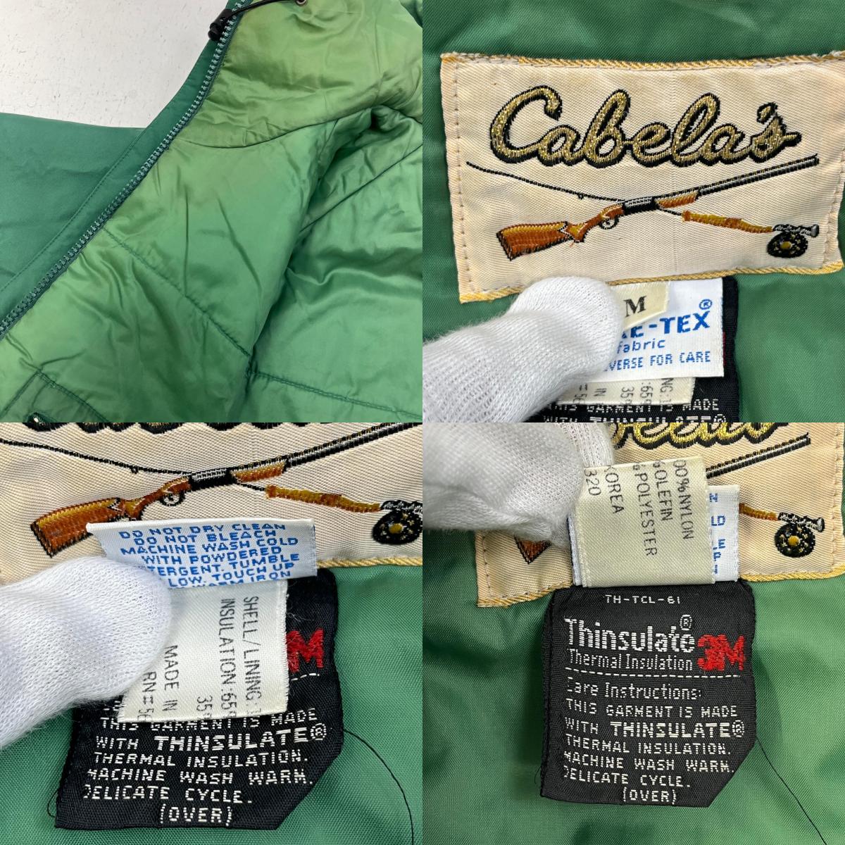 CABELAS:Mountain Padded Jacket ダウンジャケット グリーン サイズ：M【加古川店】