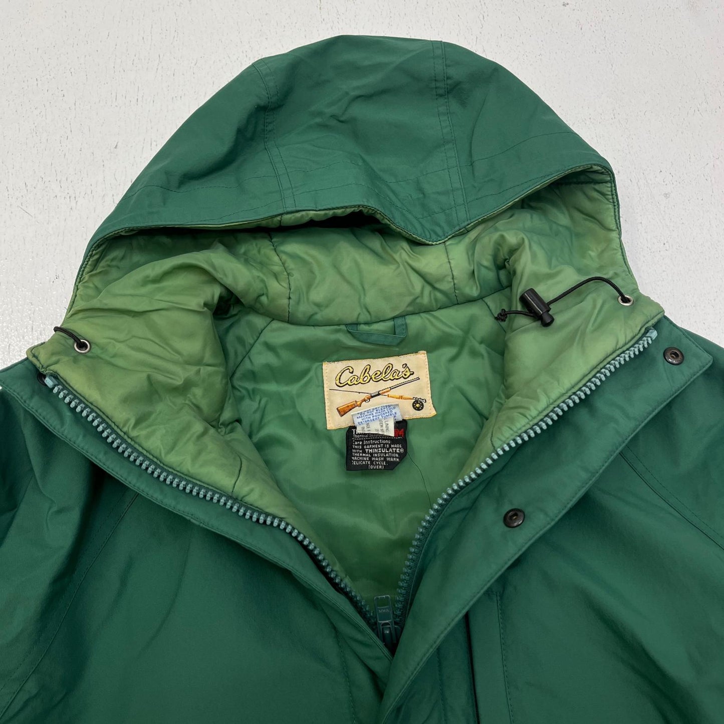 CABELAS:Mountain Padded Jacket ダウンジャケット グリーン サイズ：M【加古川店】