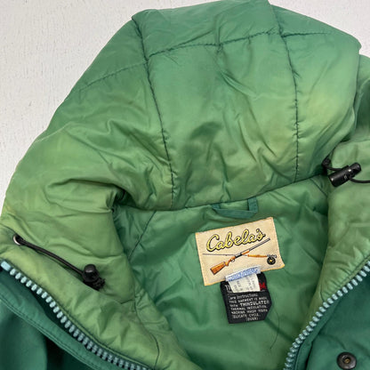CABELAS:Mountain Padded Jacket ダウンジャケット グリーン サイズ：M【加古川店】