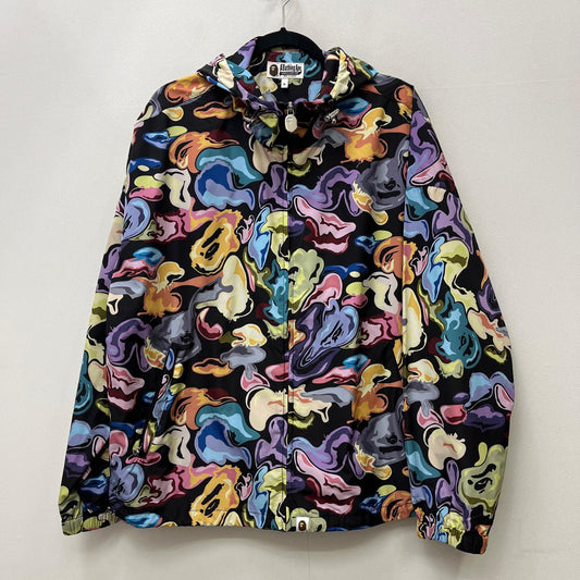 A BATHING APE | アベイシングエイプ ART CAMO HOODED JACKET ナイロンジャケット 1L80140311 サイズ：M【加古川店】