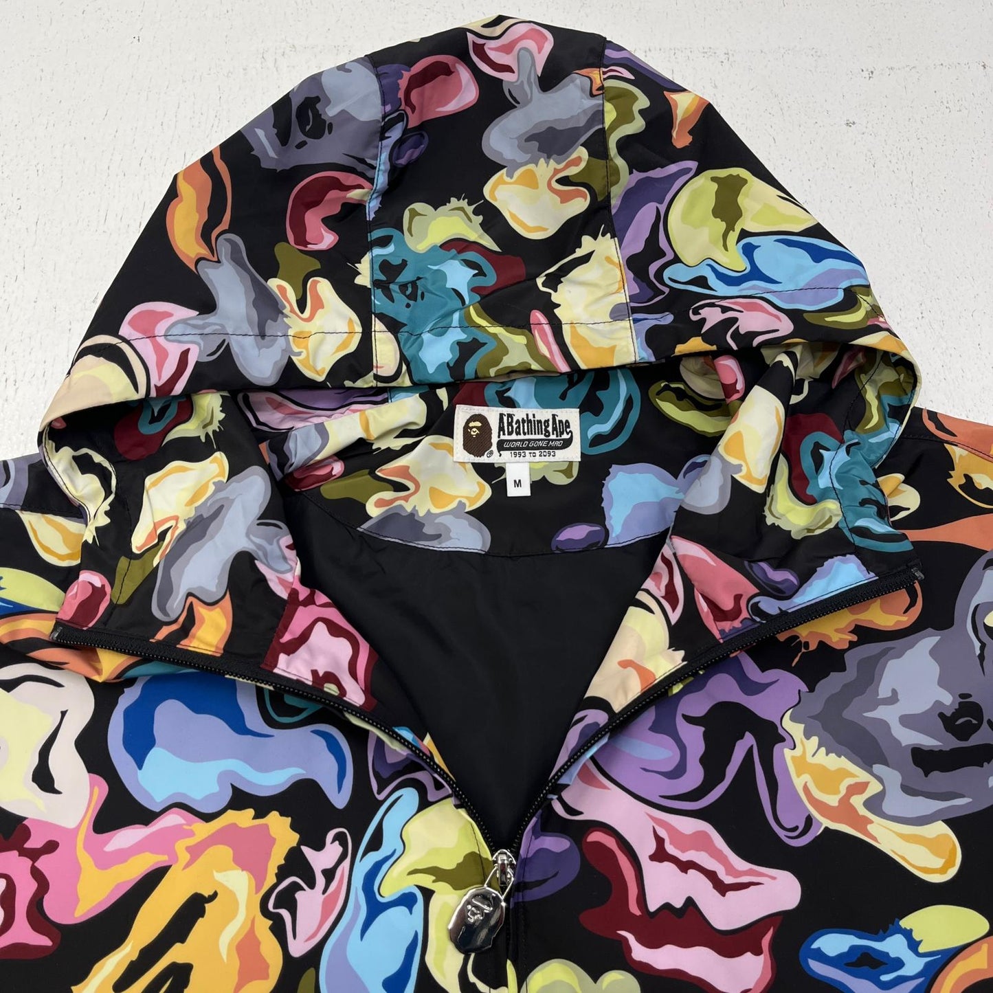 A BATHING APE | アベイシングエイプ ART CAMO HOODED JACKET ナイロンジャケット 1L80140311 サイズ：M【加古川店】