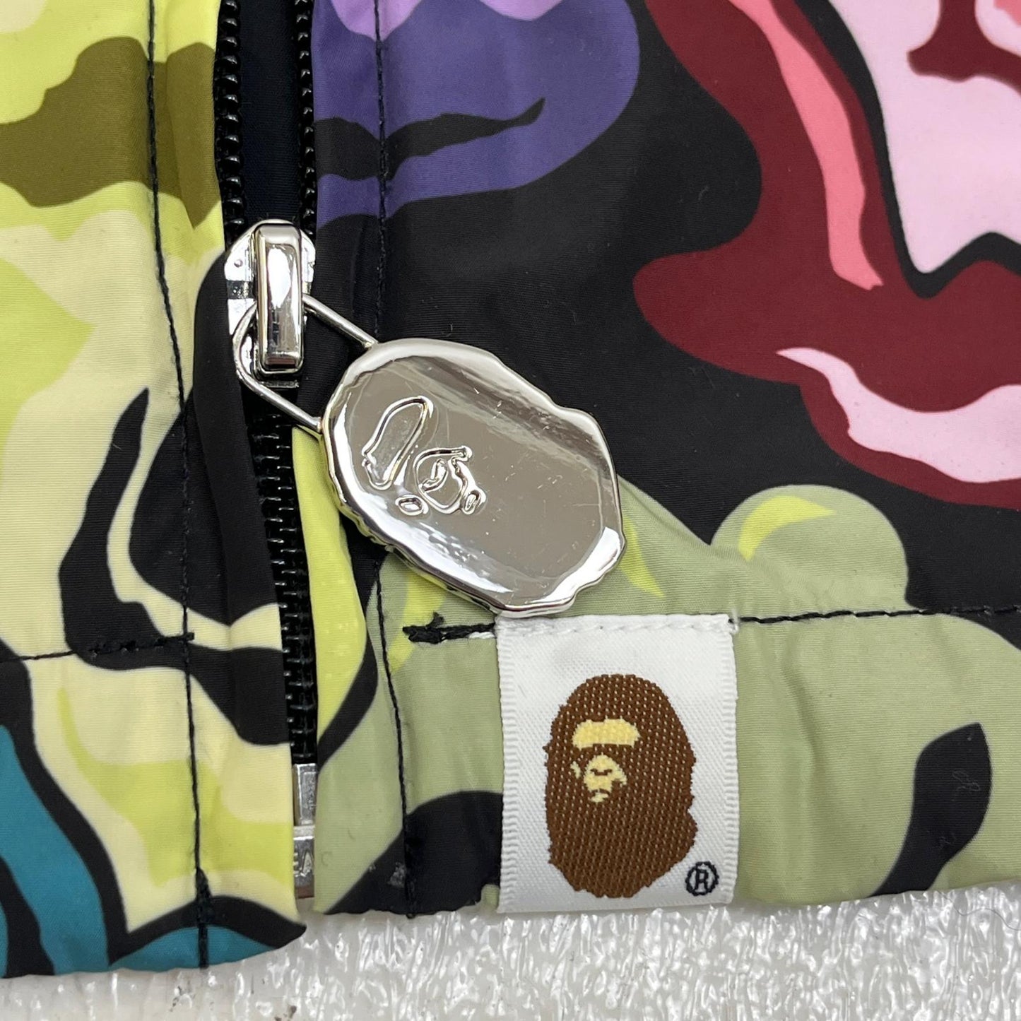 A BATHING APE | アベイシングエイプ ART CAMO HOODED JACKET ナイロンジャケット 1L80140311 サイズ：M【加古川店】