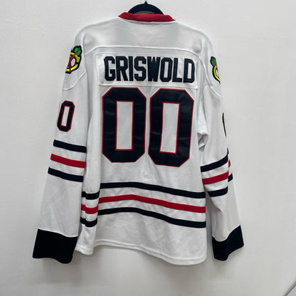NHL ｼｶｺﾞﾌﾞﾗｯｸﾎｰｸｽ ｹﾞｰﾑｼｬﾂNo.00 サイズ:XL アイスホッケー【加古川店】