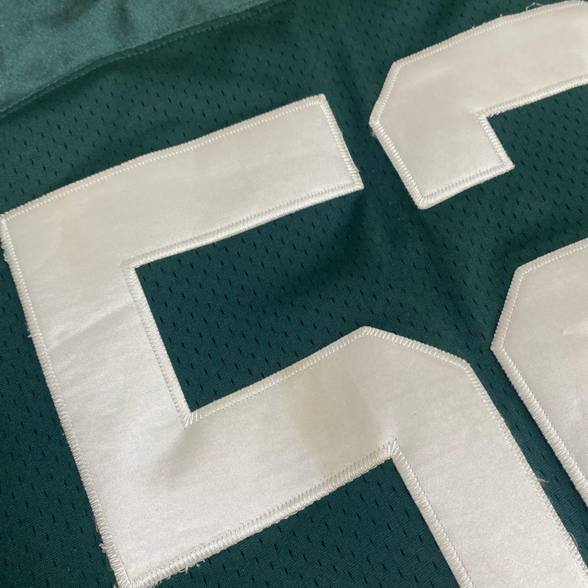 Reebok ｸﾞﾘｰﾝﾍﾞｲﾊﾟｯｶｰｽﾞﾕﾆﾌｫｰﾑ No.52 サイズ:50(XL) クレイ・マシューズ アメフト フットボール【加古川店】