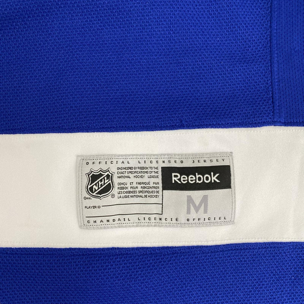 Reebok ﾀﾝﾊﾟﾍﾞｲﾗｲﾄﾆﾝｸﾞ ｹﾞｰﾑｼｬﾂNo.86 サイズ:M NHL ホッケー【加古川店】