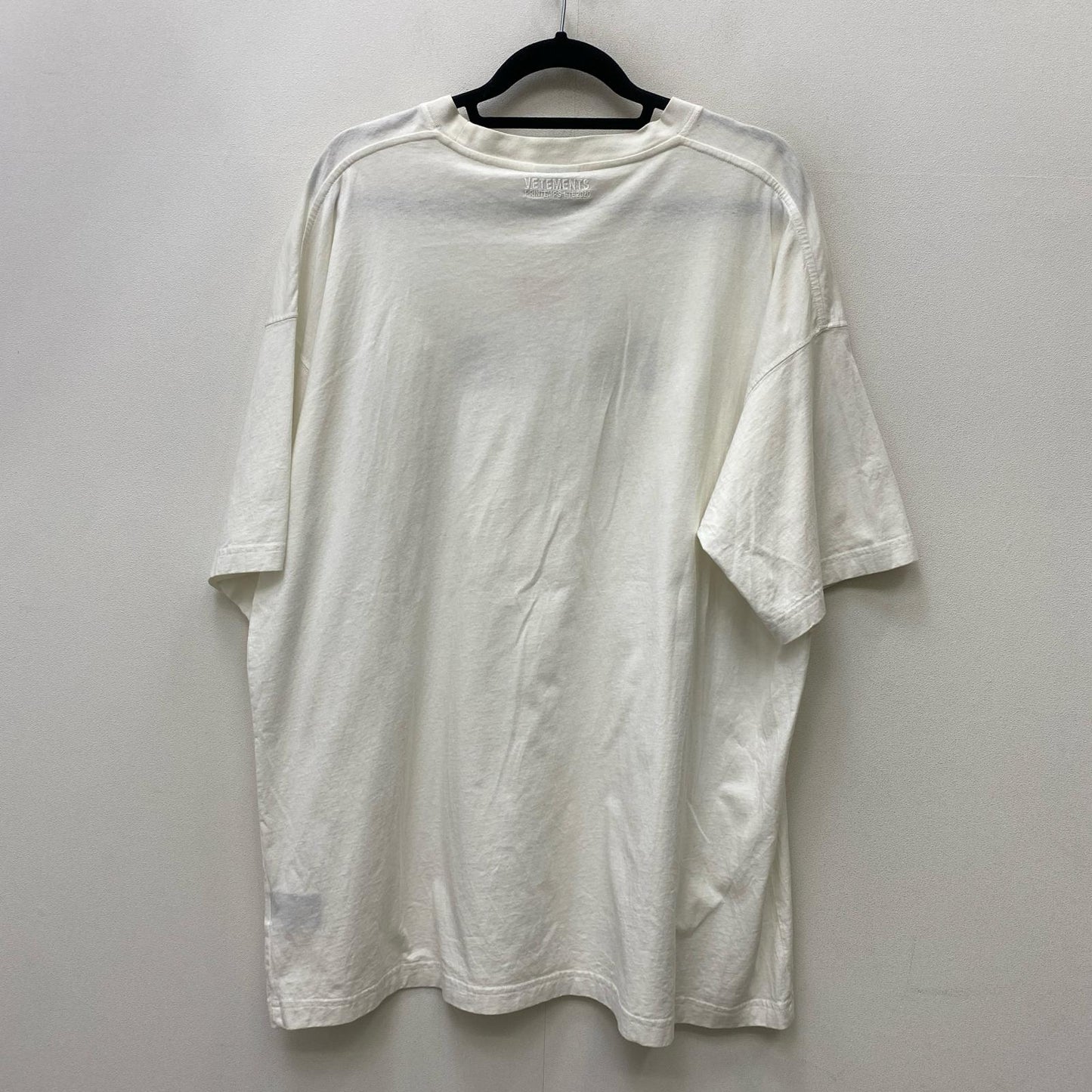 VETEMENTS | ヴェトモンベトモン I Love Paris Hilton T-shirt 並行品 半袖Ｔシャツ ホワイト サイズ：XS【加古川店】