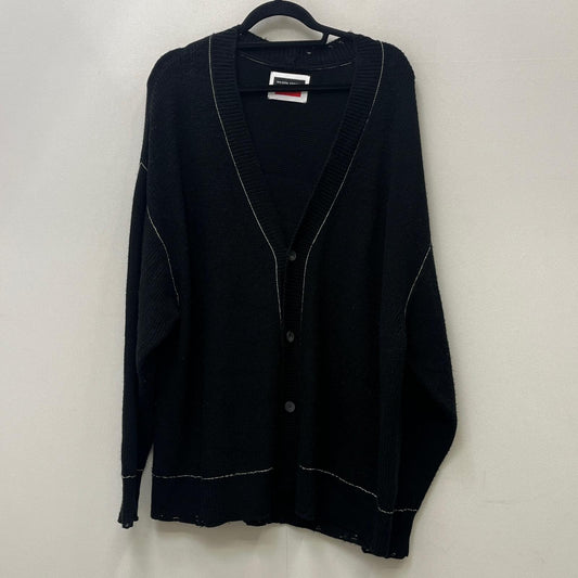 MAISON SPECIAL | メゾンスペシャル クラッシュニットVネック カーディガン 11212361333 ブラック サイズ：1【加古川店】