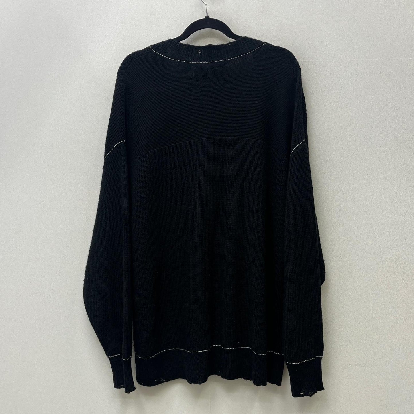 MAISON SPECIAL | メゾンスペシャル クラッシュニットVネック カーディガン 11212361333 ブラック サイズ：1【加古川店】