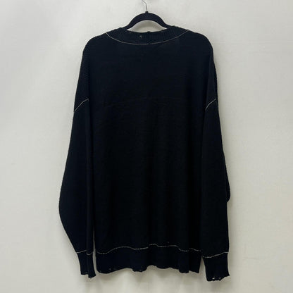 MAISON SPECIAL | メゾンスペシャル クラッシュニットVネック カーディガン 11212361333 ブラック サイズ：1【加古川店】