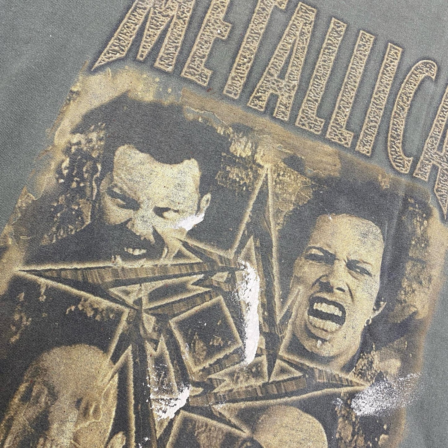 METALLICA POOR TOURING ME 半袖Ｔシャツ カーキ【加古川店】