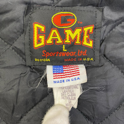 ブランド名:GAME Sportswear スタジャン ブラック サイズ：L【加古川店】
