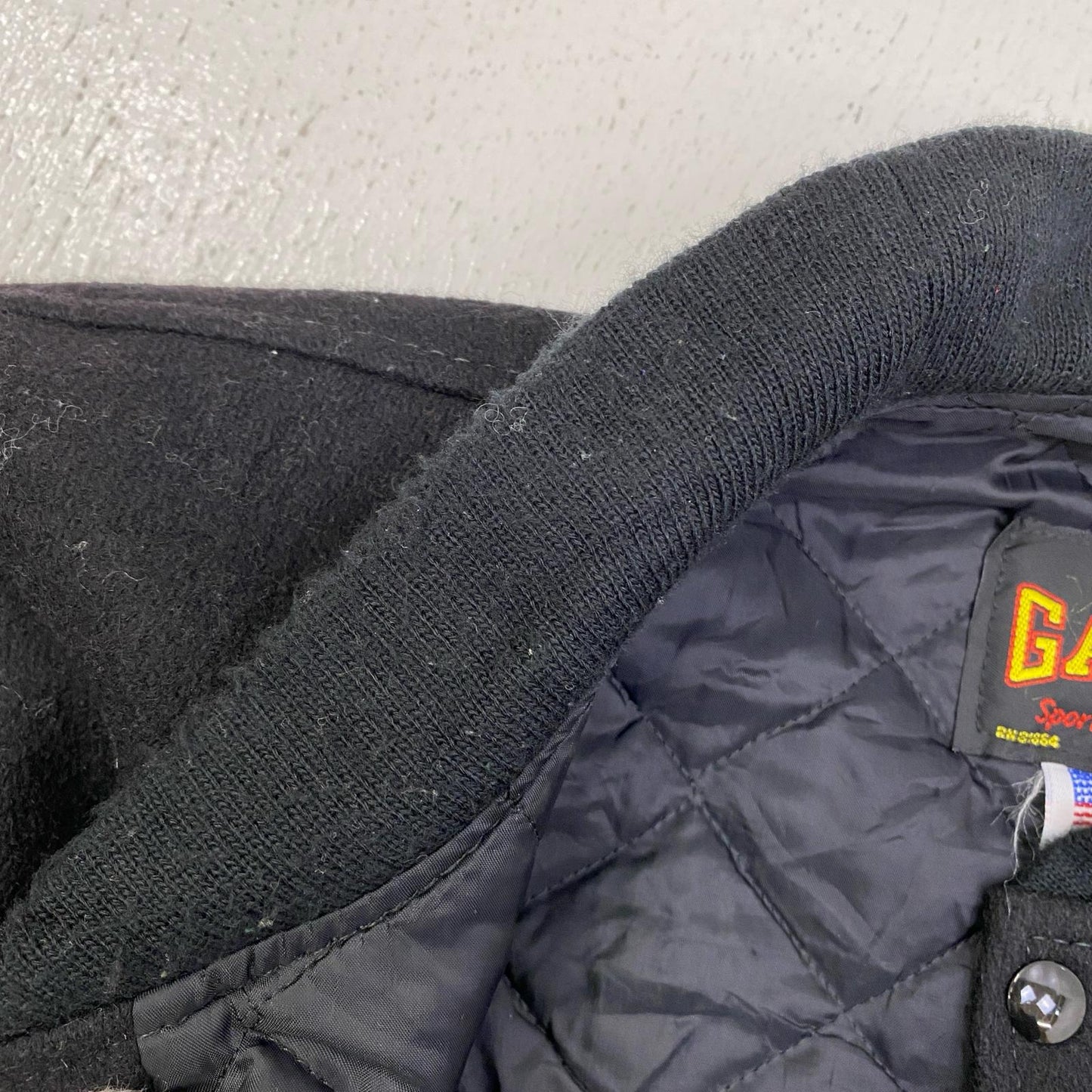 ブランド名:GAME Sportswear スタジャン ブラック サイズ：L【加古川店】