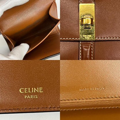 CELINE | セリーヌ スモール トリフォールド ウォレット 16 二つ折り財布【加古川店】