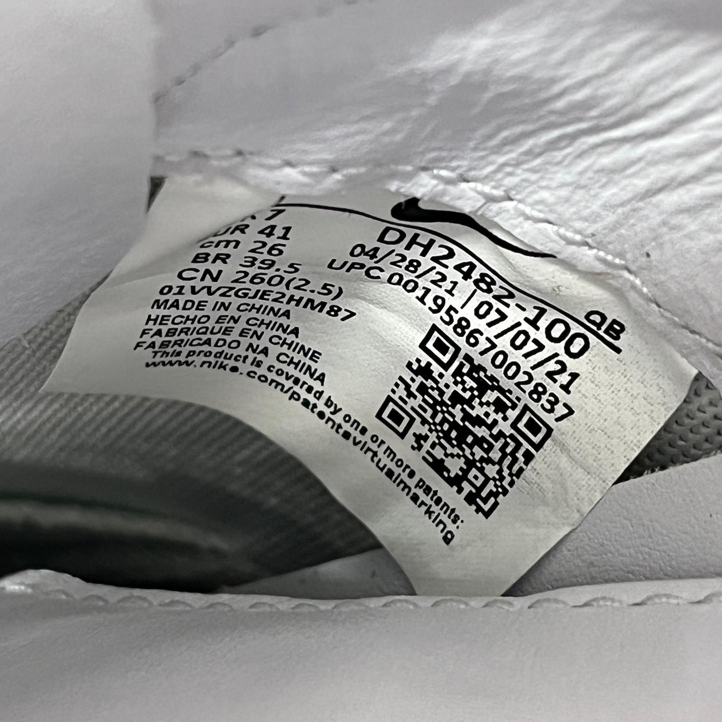 NIKE | ナイキ Nike Kwondo1 スニーカー DH2482-100 ホワイト 26cm【加古川店】