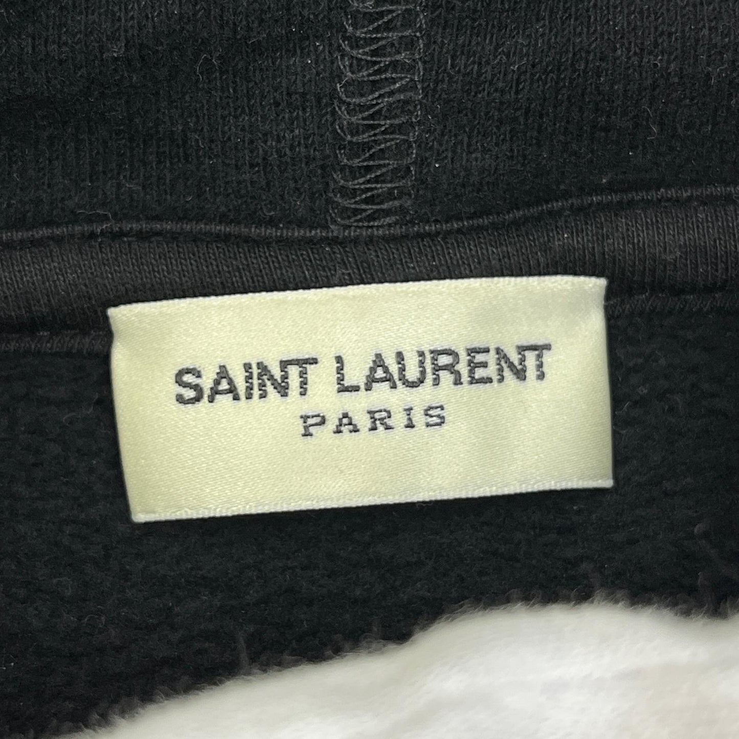 SAINT LAURENT | サンローラン 国内正規品 パーカー 757076 ブラック サイズ：M【加古川店】