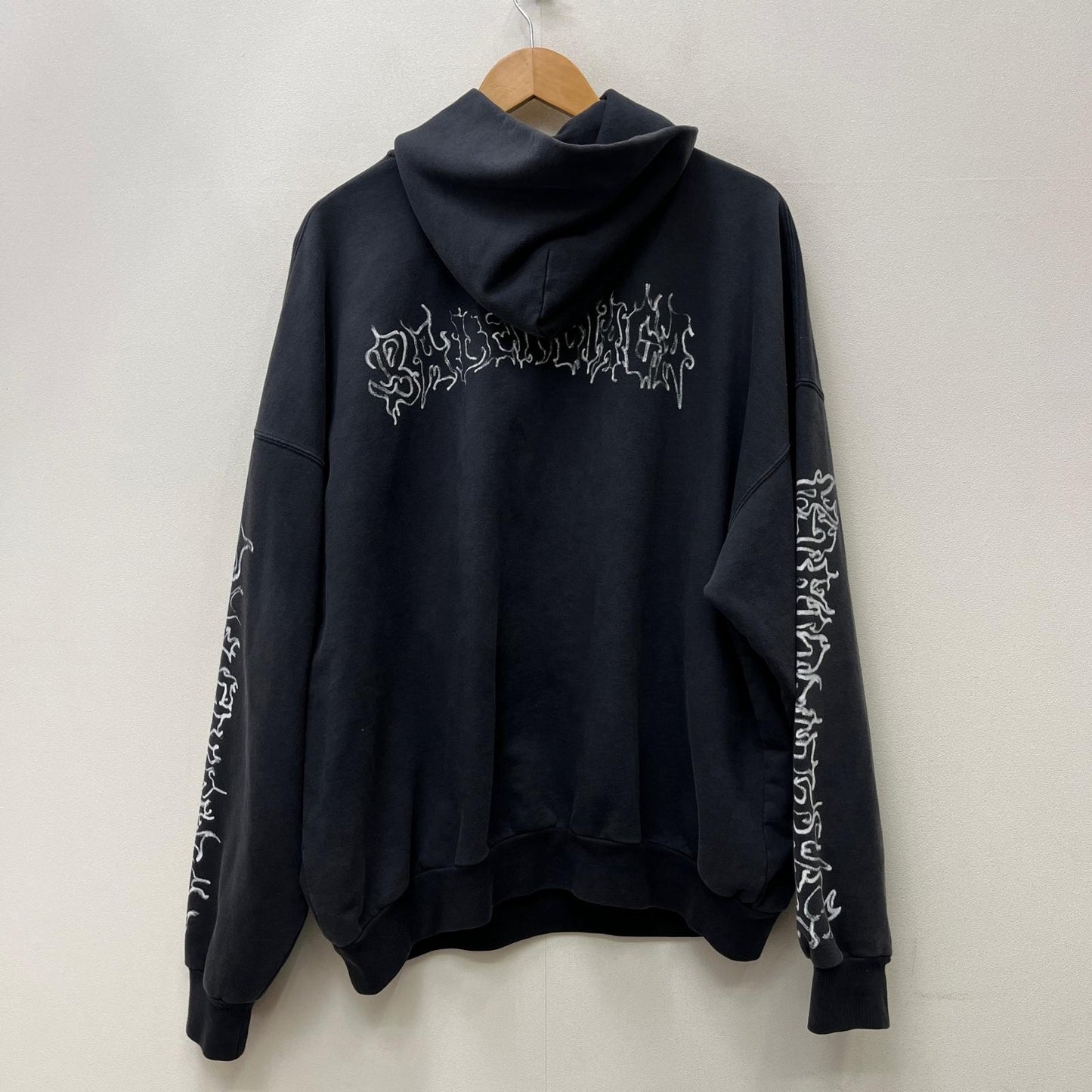 BALENCIAGA | バレンシアガ DIY Metal Outline Hoodie パーカー 739024 グレー サイズ：2【加古川店】