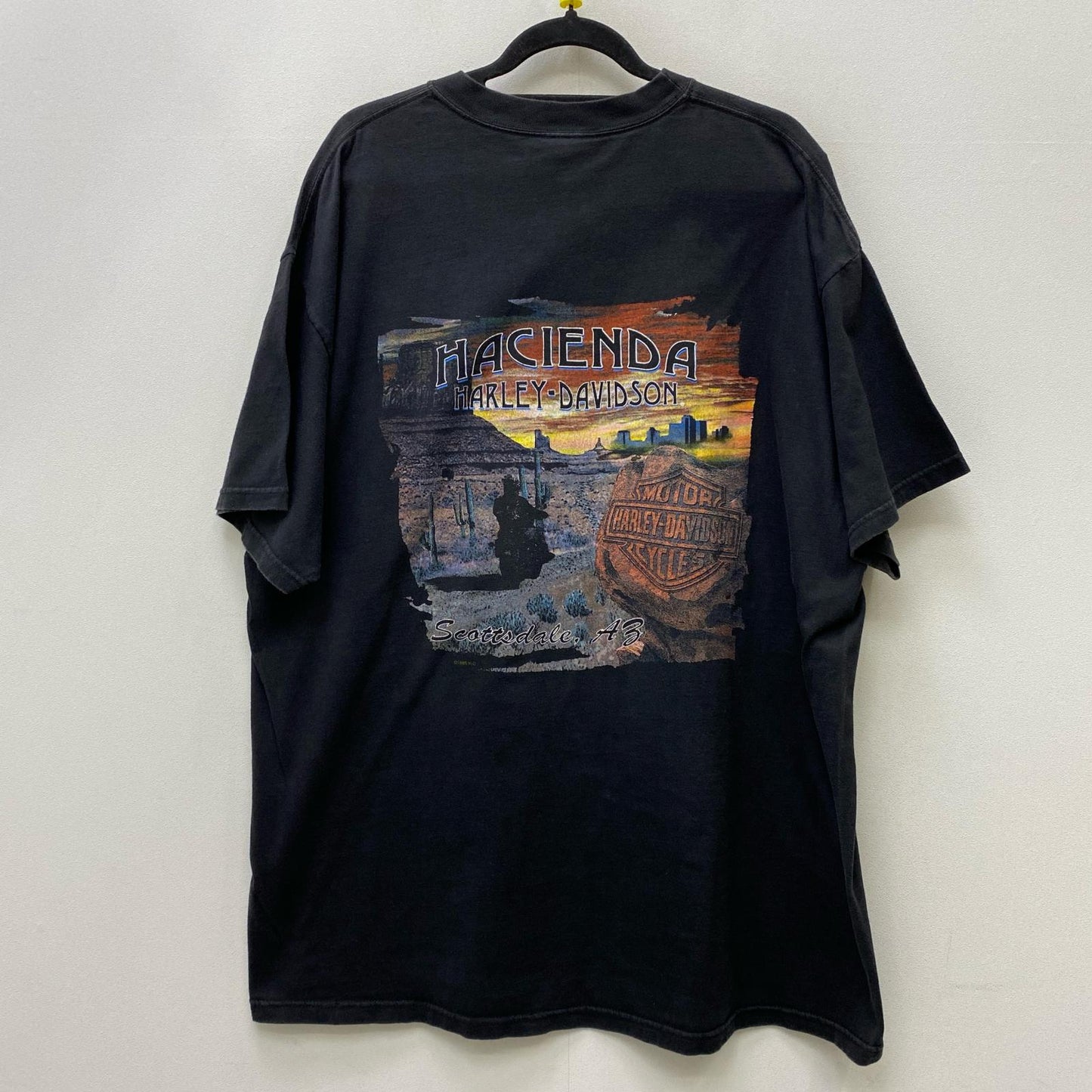 HARLEY-DAVIDSON | ハーレーダビットソン HACIENDA 半袖Ｔシャツ ブラック サイズ：XXL【加古川店】