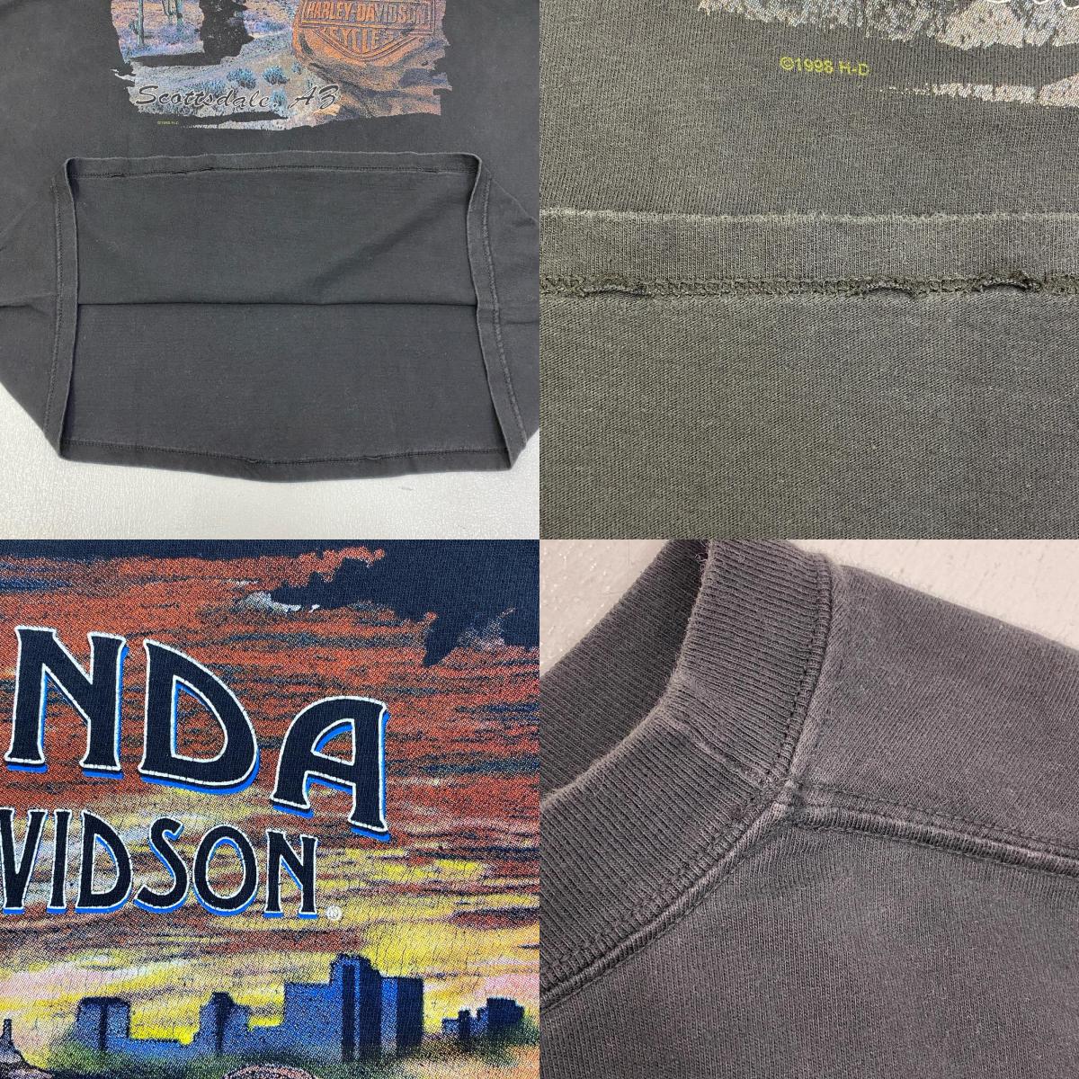 HARLEY-DAVIDSON | ハーレーダビットソン HACIENDA 半袖Ｔシャツ ブラック サイズ：XXL【加古川店】