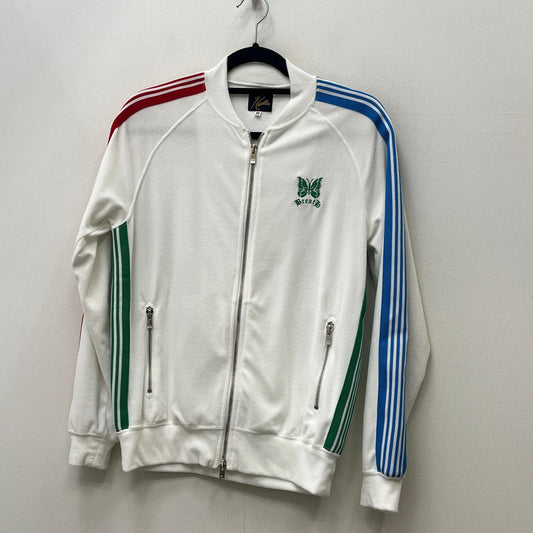 Needles | ニードルス Rib Collar Track Jacket C/PE Velour ジャージ QV1584 ホワイト サイズ：XS【加古川店】