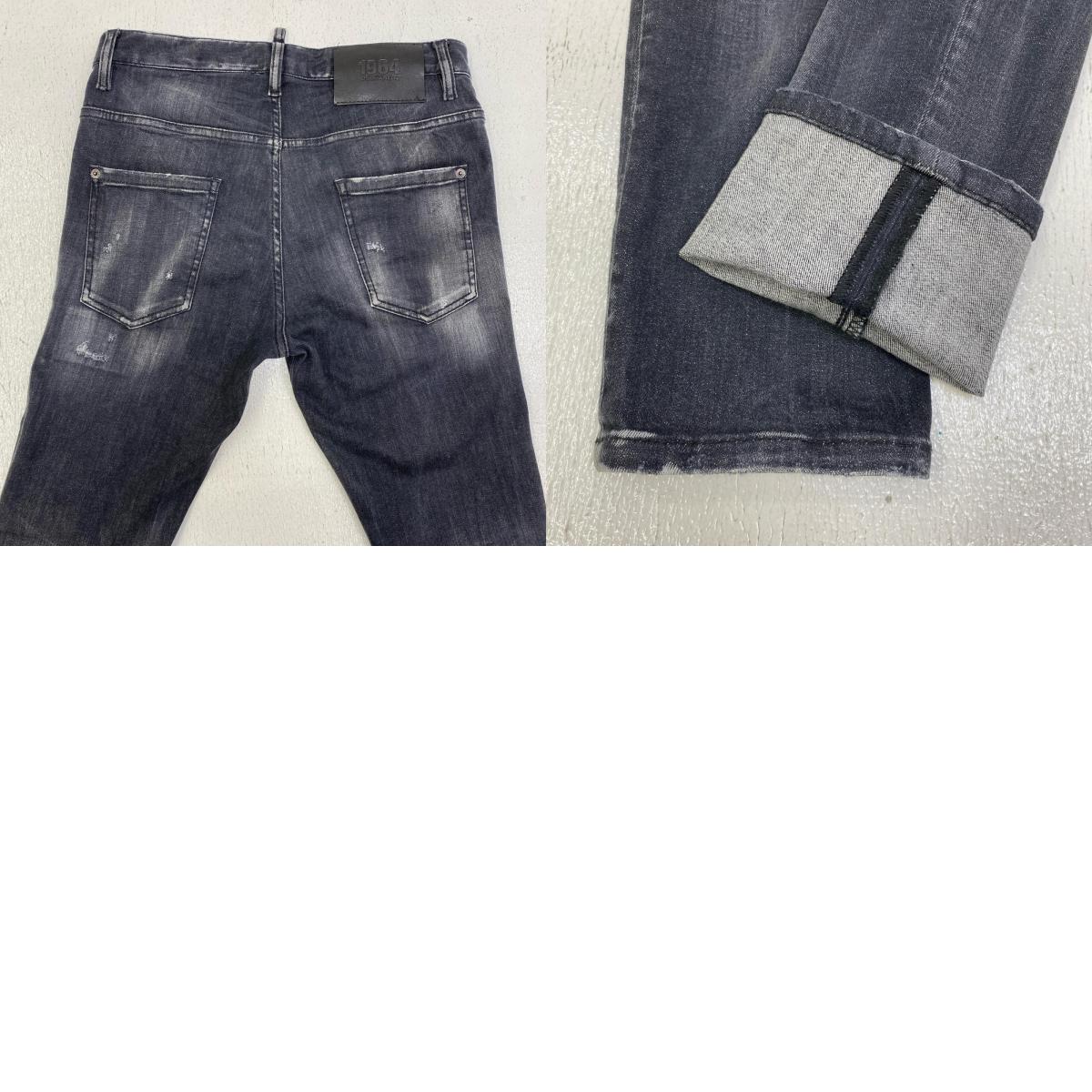 DSQUARED2 | ディースクエアード SUPER TWINKY JEAN デニムパンツ S71LB1270 S30503 ブラック サイズ：44【加古川店】