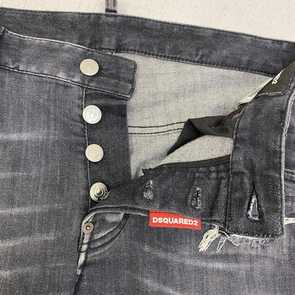 DSQUARED2 | ディースクエアード SUPER TWINKY JEAN デニムパンツ S71LB1270 S30503 ブラック サイズ：44【加古川店】