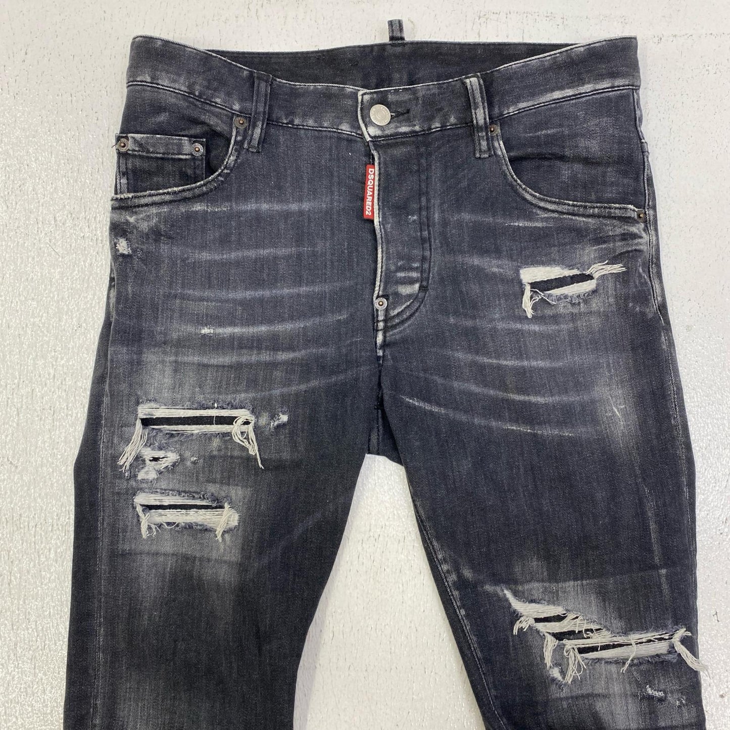 DSQUARED2 | ディースクエアード SUPER TWINKY JEAN デニムパンツ S71LB1270 S30503 ブラック サイズ：44【加古川店】