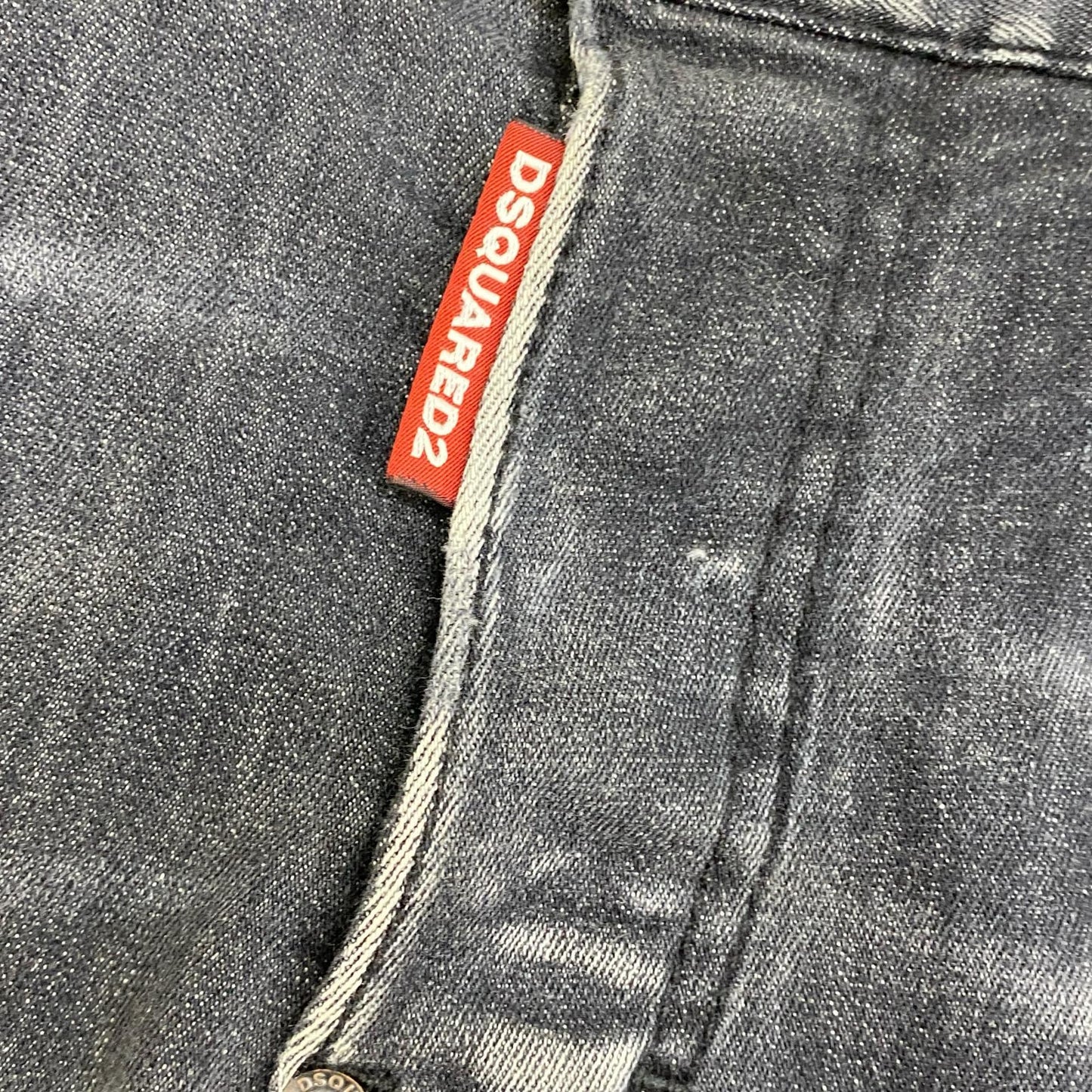 DSQUARED2 | ディースクエアード SUPER TWINKY JEAN デニムパンツ S71LB1270 S30503 ブラック サイズ：44【加古川店】