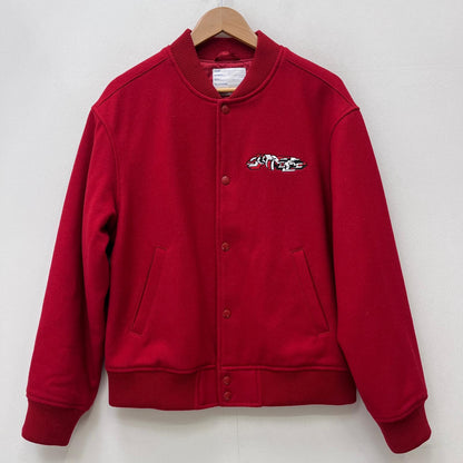 Supreme | シュプリーム DELTA LOGO JACKET スタジャン レッド 19FW Mサイズ スタジャン レッド サイズ：M