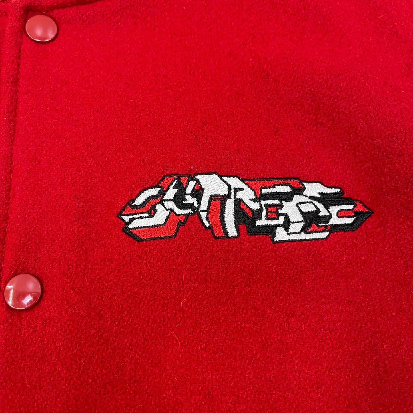 Supreme | シュプリーム DELTA LOGO JACKET スタジャン レッド 19FW Mサイズ スタジャン レッド サイズ：M
