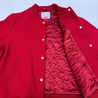 Supreme | シュプリーム DELTA LOGO JACKET スタジャン レッド 19FW Mサイズ スタジャン レッド サイズ：M