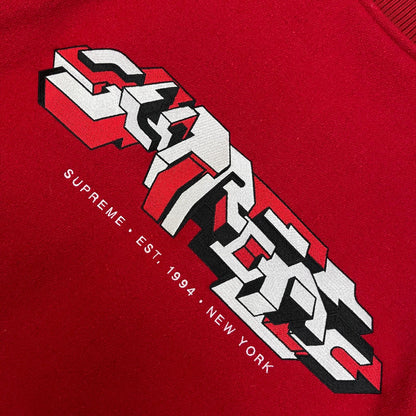 Supreme | シュプリーム DELTA LOGO JACKET スタジャン レッド 19FW Mサイズ スタジャン レッド サイズ：M