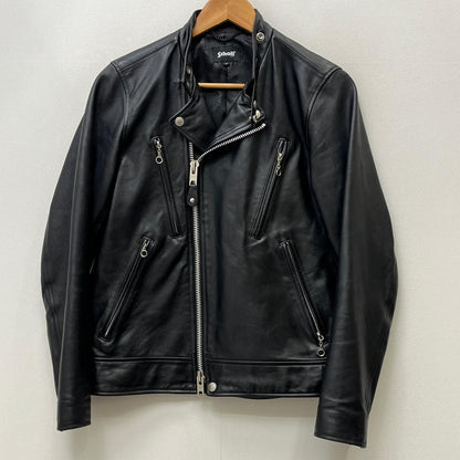 schott | ショット DOUBLE BREAST RIDERS レザー 782-3950077 ブラック サイズ：S【加古川店】