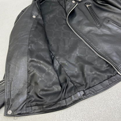 schott | ショット DOUBLE BREAST RIDERS レザー 782-3950077 ブラック サイズ：S【加古川店】