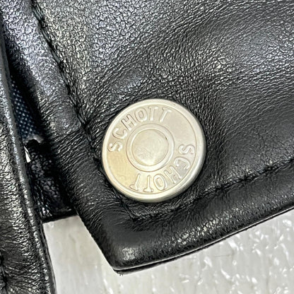 schott | ショット DOUBLE BREAST RIDERS レザー 782-3950077 ブラック サイズ：S【加古川店】
