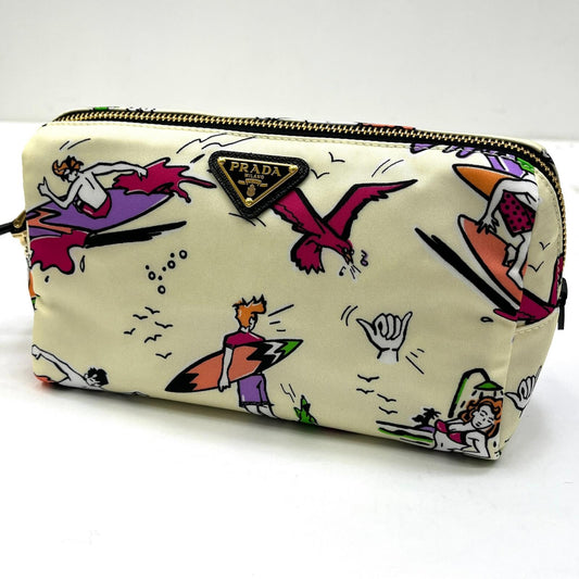 PRADA | プラダ SURF柄 ポーチ【加古川店】
