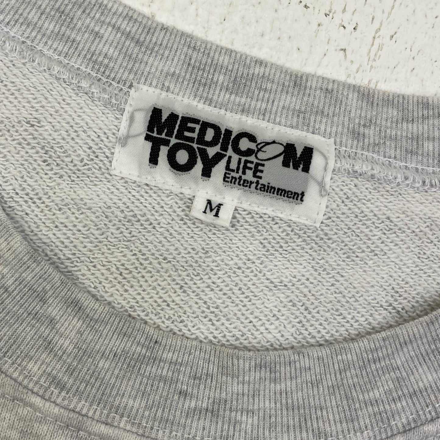 MLE×I.W.G.P. PHOTO MESSAGE SWEATSHIRT よーいうどん スウェット グレー サイズ：M【加古川店】