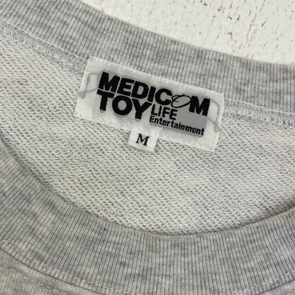MLE×I.W.G.P. PHOTO MESSAGE SWEATSHIRT よーいうどん スウェット グレー サイズ：M【加古川店】