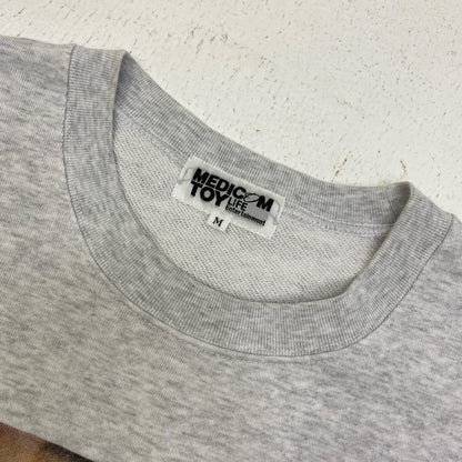 MLE×I.W.G.P. PHOTO MESSAGE SWEATSHIRT よーいうどん スウェット グレー サイズ：M【加古川店】