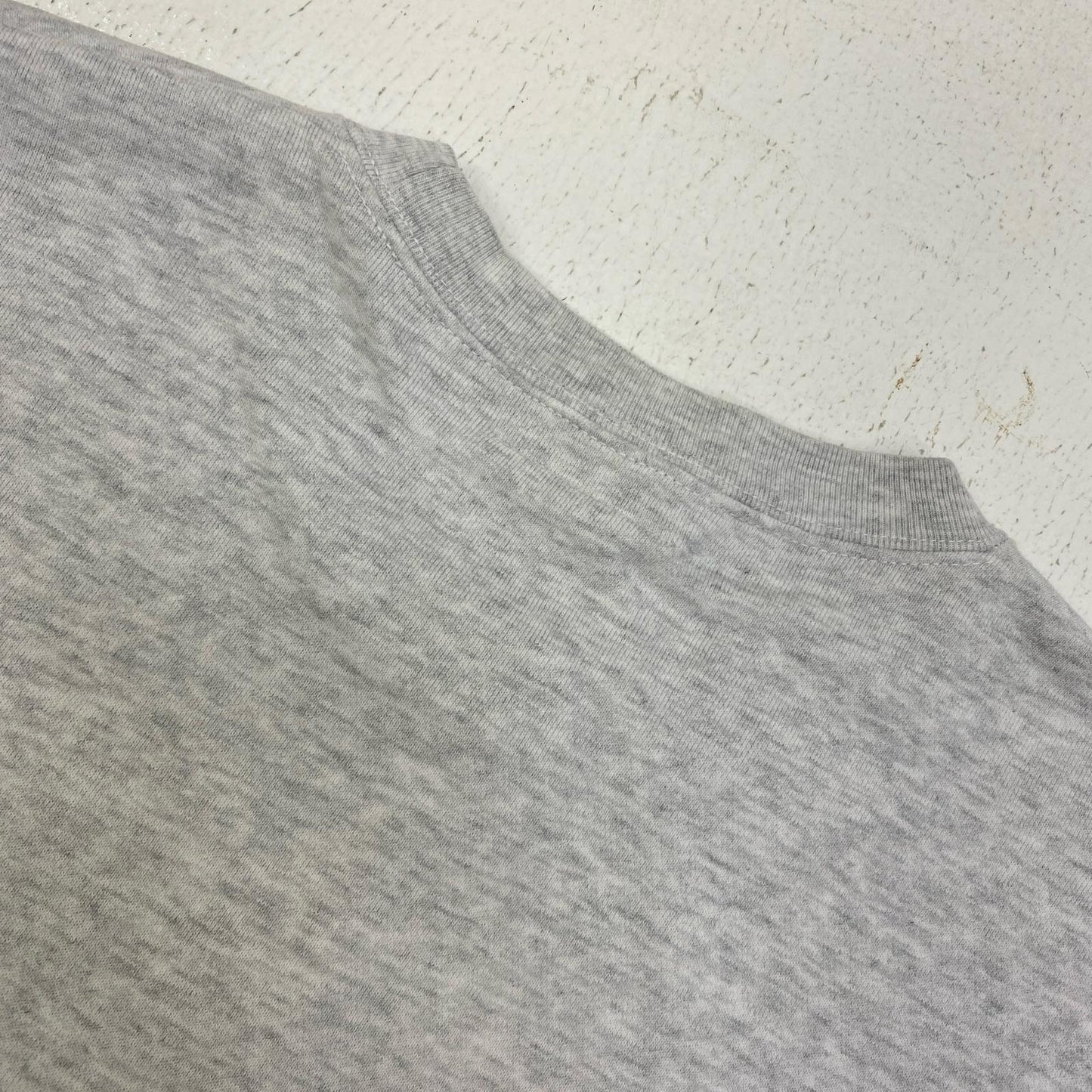 MLE×I.W.G.P. PHOTO MESSAGE SWEATSHIRT よーいうどん スウェット グレー サイズ：M【加古川店】