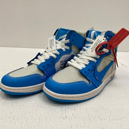 NIKE | ナイキ Off-White Air Jordan 1 High UNC スニーカー AQ0818-148 ライトブルー【加古川店】
