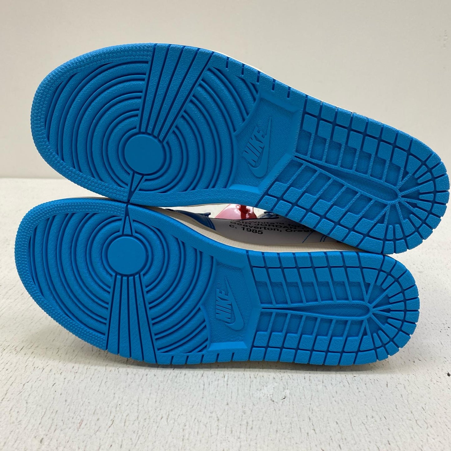 NIKE | ナイキ Off-White Air Jordan 1 High UNC スニーカー AQ0818-148 ライトブルー【加古川店】