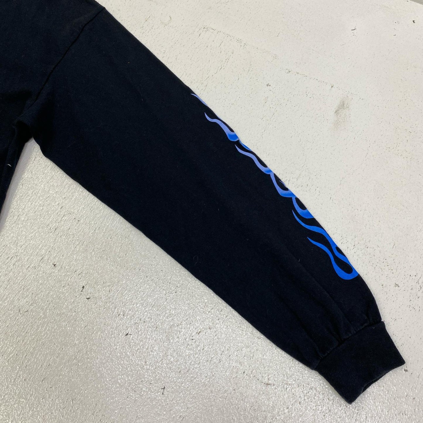 HIDE AND SEEK | ハイドアンドシーク CarService L/S Tee-1 長袖Ｔシャツ HSCS-010425 ブラック サイズ：L【加古川店】